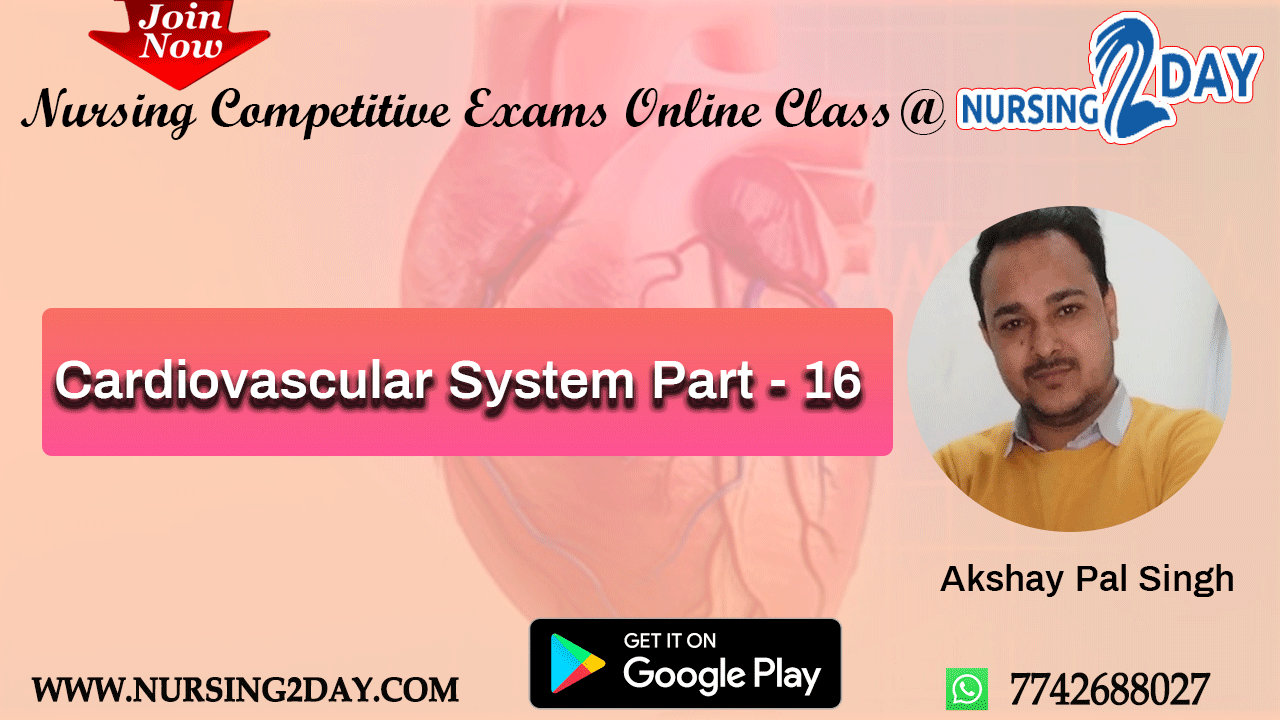 Cardiovascular System Part - 16