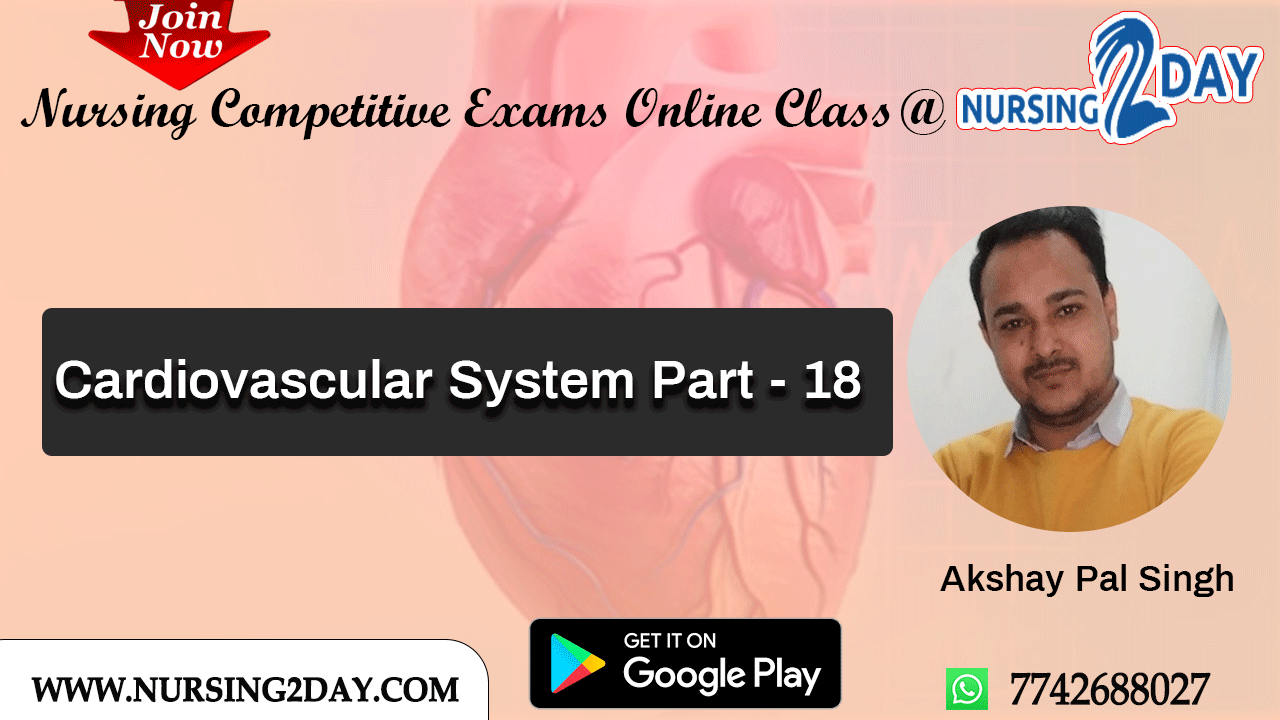 Cardiovascular System Part - 18