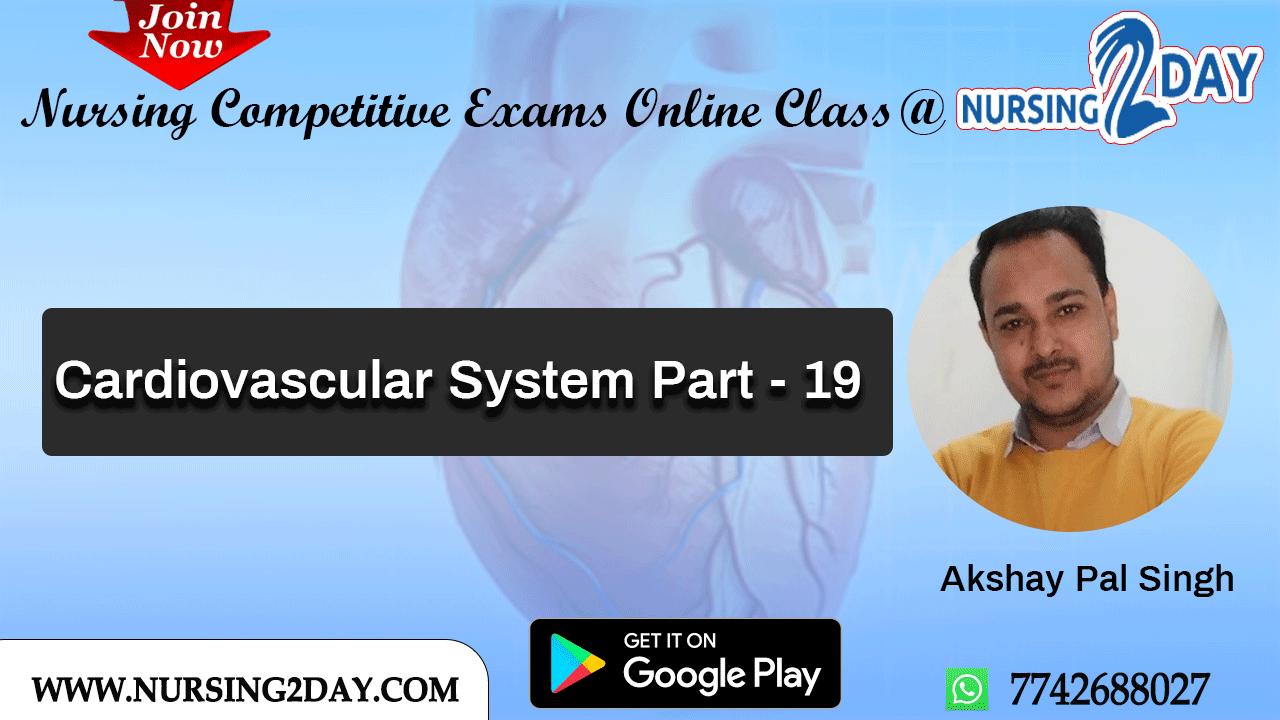 Cardiovascular System Part - 19