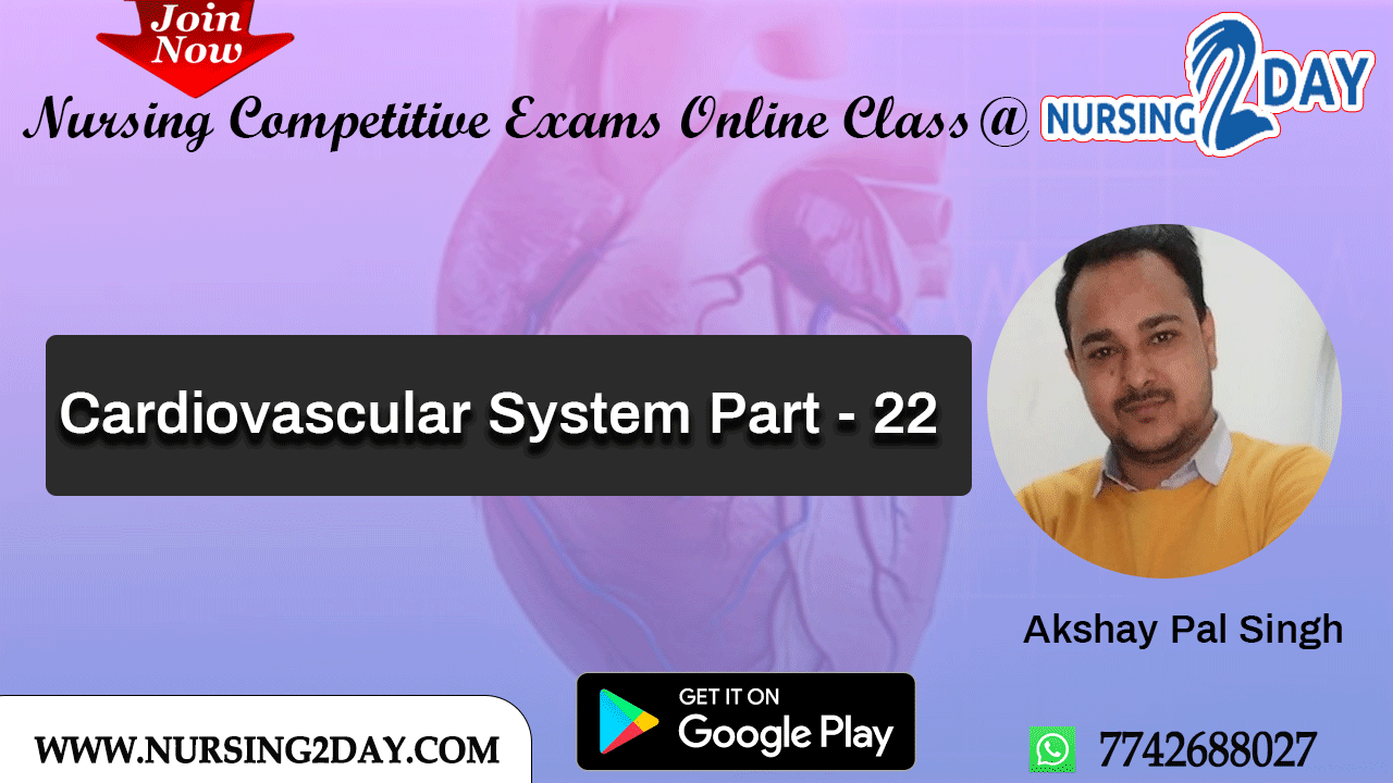 Cardiovascular System Part - 22