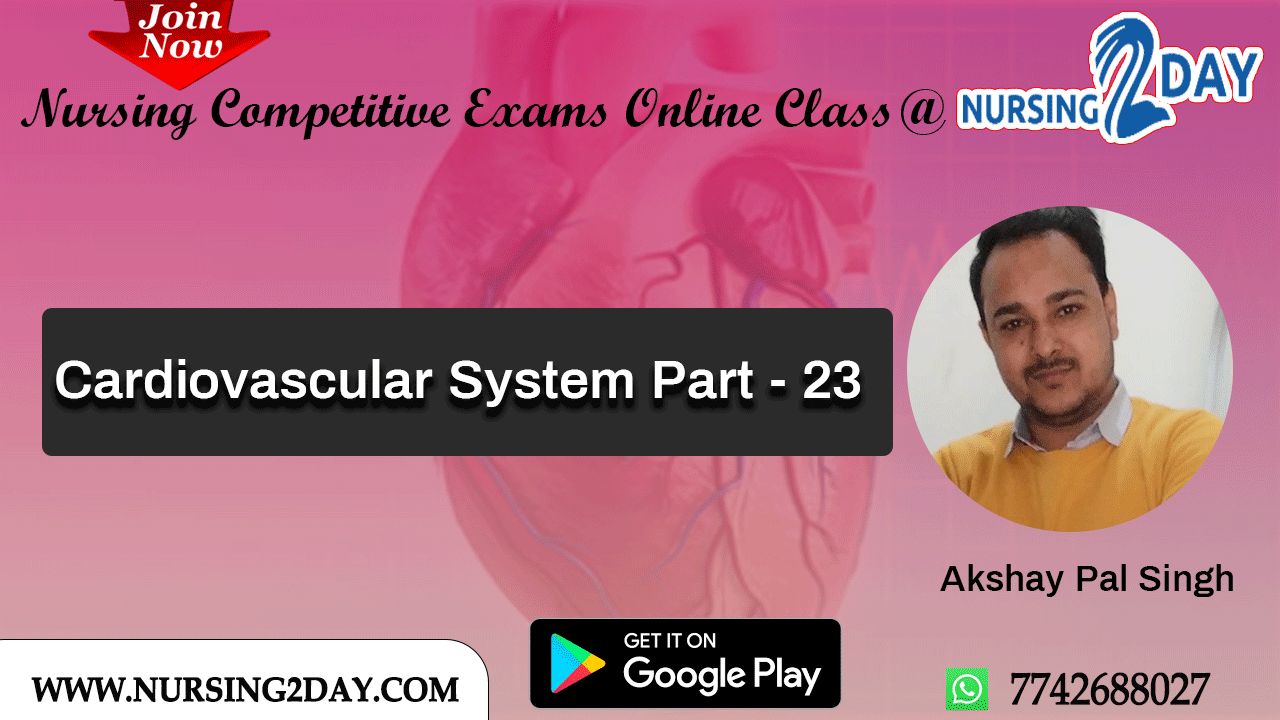 Cardiovascular System Part - 23